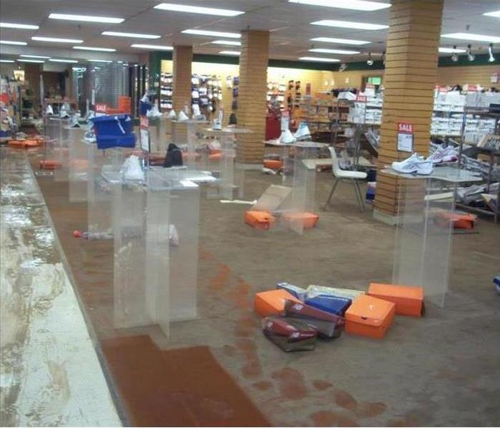 wet floor commercial office space